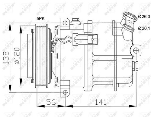 Compressore climatizzatore - compressore,,